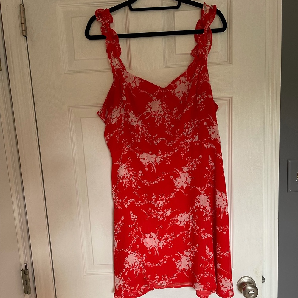 Ruffle strap Sundress